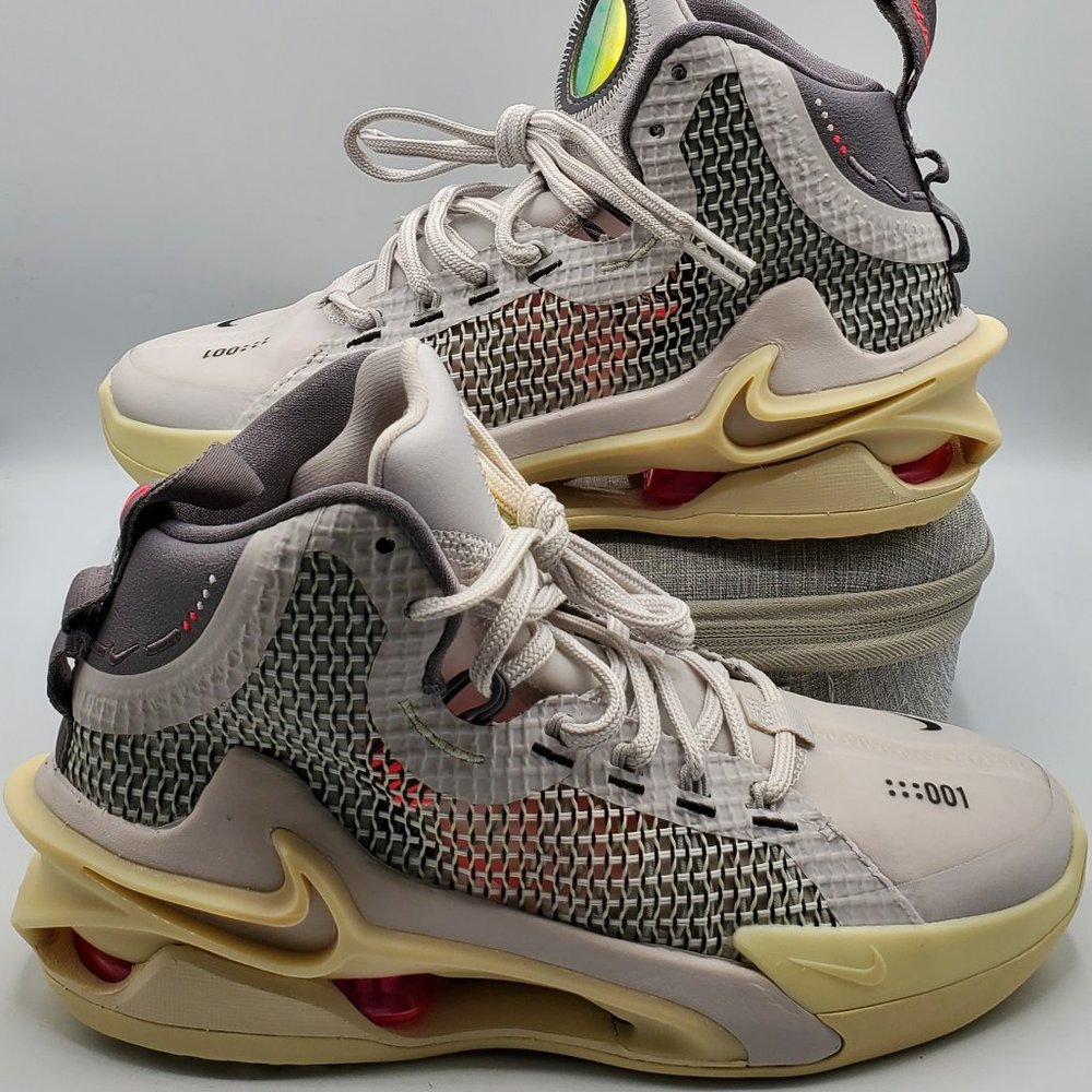 Nike Air Zoom G.T. Jump Vast Men's Size 6.5 Grey Gunsmoke Lemon Wash CZ9907-002